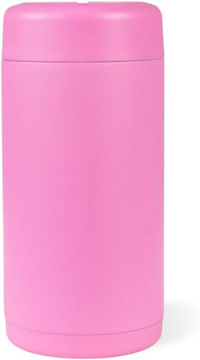 imageHydroJug Standard Can Cooler  2in1 Insulated Can Cooler Cup  Stainless Steel Can Holder with NonSlip Rubber Base  ScrewTop Lid  Dishwasher Safe  12oz SageTaffy
