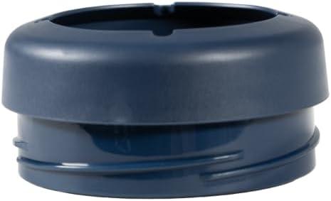 imageHydroJug Standard Can Cooler  2in1 Insulated Can Cooler Cup  Stainless Steel Can Holder with NonSlip Rubber Base  ScrewTop Lid  Dishwasher Safe  12oz SageMidnight