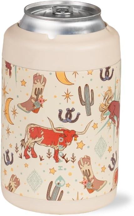 imageHydroJug Standard Can Cooler  2in1 Insulated Can Cooler Cup  Stainless Steel Can Holder with NonSlip Rubber Base  ScrewTop Lid  Dishwasher Safe  12oz SageRodeo