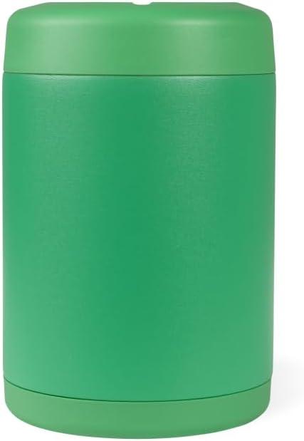 imageHydroJug Standard Can Cooler  2in1 Insulated Can Cooler Cup  Stainless Steel Can Holder with NonSlip Rubber Base  ScrewTop Lid  Dishwasher Safe  12oz SageClover