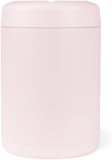 imageHydroJug Standard Can Cooler  2in1 Insulated Can Cooler Cup  Stainless Steel Can Holder with NonSlip Rubber Base  ScrewTop Lid  Dishwasher Safe  12oz SagePink Sand