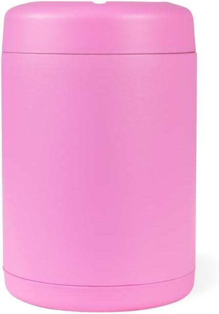 imageHydroJug Standard Can Cooler  2in1 Insulated Can Cooler Cup  Stainless Steel Can Holder with NonSlip Rubber Base  ScrewTop Lid  Dishwasher Safe  12oz SageTaffy