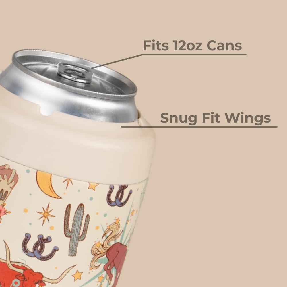 imageHydroJug Standard Can Cooler  2in1 Insulated Can Cooler Cup  Stainless Steel Can Holder with NonSlip Rubber Base  ScrewTop Lid  Dishwasher Safe  12oz SageRodeo