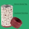 imageHydroJug Standard Can Cooler  2in1 Insulated Can Cooler Cup  Stainless Steel Can Holder with NonSlip Rubber Base  ScrewTop Lid  Dishwasher Safe  12oz SageClover