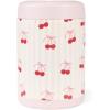 imageHydroJug Standard Can Cooler  2in1 Insulated Can Cooler Cup  Stainless Steel Can Holder with NonSlip Rubber Base  ScrewTop Lid  Dishwasher Safe  12oz SageSweet Cherry