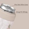 imageHydroJug Standard Can Cooler  2in1 Insulated Can Cooler Cup  Stainless Steel Can Holder with NonSlip Rubber Base  ScrewTop Lid  Dishwasher Safe  12oz SageCamo