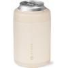 imageHydroJug Standard Can Cooler  2in1 Insulated Can Cooler Cup  Stainless Steel Can Holder with NonSlip Rubber Base  ScrewTop Lid  Dishwasher Safe  12oz SageCream