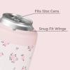 imageHydroJug Standard Can Cooler  2in1 Insulated Can Cooler Cup  Stainless Steel Can Holder with NonSlip Rubber Base  ScrewTop Lid  Dishwasher Safe  12oz SageWildrose