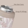 imageHydroJug Standard Can Cooler  2in1 Insulated Can Cooler Cup  Stainless Steel Can Holder with NonSlip Rubber Base  ScrewTop Lid  Dishwasher Safe  12oz SageCamo