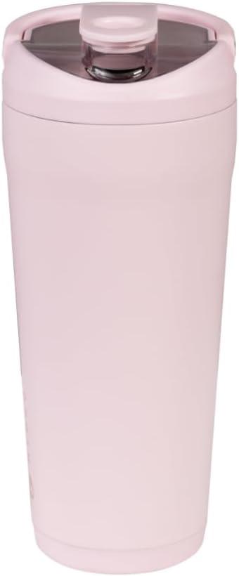imageHydroJug 24 oz New Stainless Steel Shaker  Insulated Leakproof BPAFree with Silent Mixing Grate  No Clumps No Noise  Premium Shaker for Fitness Sports ampamp Everyday Use Black LeopardPink Sand