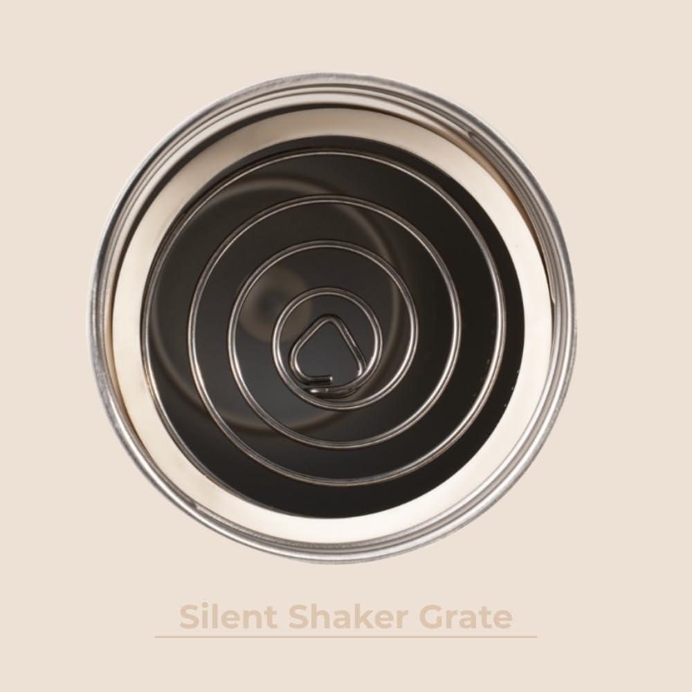 imageHydroJug 24 oz New Stainless Steel Shaker  Insulated Leakproof BPAFree with Silent Mixing Grate  No Clumps No Noise  Premium Shaker for Fitness Sports ampamp Everyday Use Black LeopardRodeo