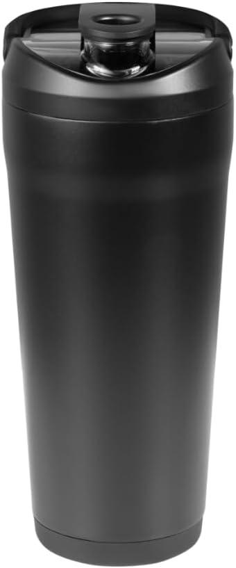 imageHydroJug 24 oz New Stainless Steel Shaker  Insulated Leakproof BPAFree with Silent Mixing Grate  No Clumps No Noise  Premium Shaker for Fitness Sports ampamp Everyday Use Black LeopardBlack
