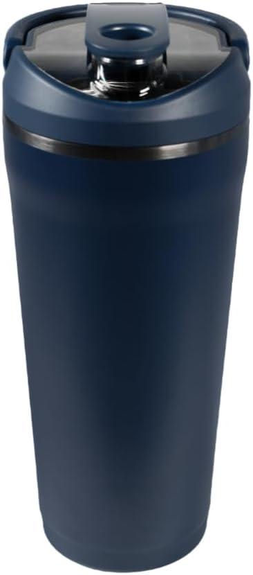 imageHydroJug 24 oz New Stainless Steel Shaker  Insulated Leakproof BPAFree with Silent Mixing Grate  No Clumps No Noise  Premium Shaker for Fitness Sports ampamp Everyday Use Black LeopardMidnight