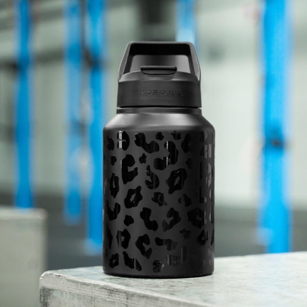 imageHydroJug Sport  Stainless Steel Tumbler with Straw Vacuum Insulated 64oz Leakproof Water Bottle Ergonomic Design Reusable Dishwasher Safe Rubber Base Durable for Gym or Outdoors Light BlueLight Blue
