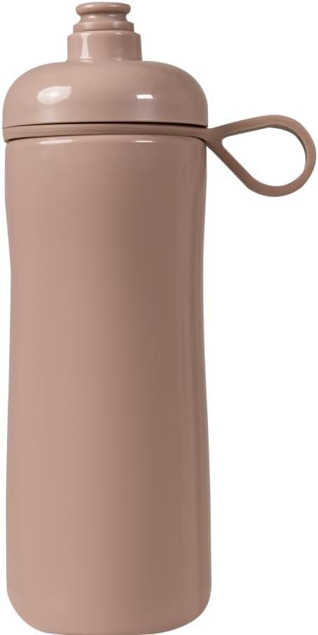 imageHydroJug Squeeze  27oz Water Bottles Sports Water Bottle with Push Cap Quick ampamp Easy Hydration Gym Water Bottles Easy Squeeze Bottle MauveMauve