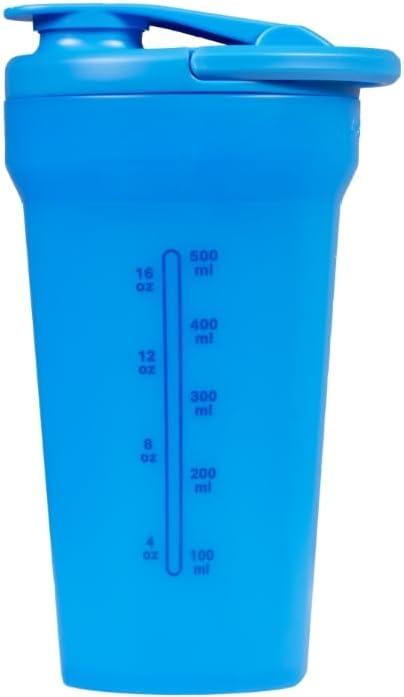 imageHydrojug 20 oz Noiseless Shaker Bottle  100 Leakproof Shaker Cup for Protein Mixes PreWorkout ampamp Supplement Shakes  Durable Easy Clean Design CreamCobalt