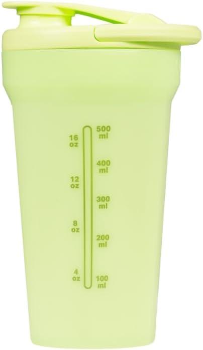 imageHydrojug 20 oz Noiseless Shaker Bottle  100 Leakproof Shaker Cup for Protein Mixes PreWorkout ampamp Supplement Shakes  Durable Easy Clean Design CreamHoneydew