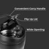 imageHydroJug 24 oz New Stainless Steel Shaker  Insulated Leakproof BPAFree with Silent Mixing Grate  No Clumps No Noise  Premium Shaker for Fitness Sports ampamp Everyday Use Black LeopardBlack