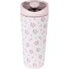 imageHydroJug 24 oz New Stainless Steel Shaker  Insulated Leakproof BPAFree with Silent Mixing Grate  No Clumps No Noise  Premium Shaker for Fitness Sports ampamp Everyday Use Black LeopardWildrose