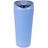 imageHydroJug 24 oz New Stainless Steel Shaker  Insulated Leakproof BPAFree with Silent Mixing Grate  No Clumps No Noise  Premium Shaker for Fitness Sports ampamp Everyday Use Black LeopardLight Blue