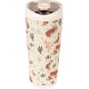 imageHydroJug 24 oz New Stainless Steel Shaker  Insulated Leakproof BPAFree with Silent Mixing Grate  No Clumps No Noise  Premium Shaker for Fitness Sports ampamp Everyday Use Black LeopardRodeo