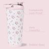 imageHydroJug 24 oz New Stainless Steel Shaker  Insulated Leakproof BPAFree with Silent Mixing Grate  No Clumps No Noise  Premium Shaker for Fitness Sports ampamp Everyday Use Black LeopardWildrose