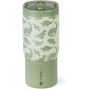 imageHydroJug Kids 14 oz Sport Water Bottle  Stainless Steel Insulated 100 Leakproof With Carry Handle BPAFree  KidFriendly Design  Durable ampamp Dishwasher Safe BowsDinosaur