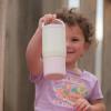 imageHydroJug Kids 14 oz Sport Water Bottle  Stainless Steel Insulated 100 Leakproof With Carry Handle BPAFree  KidFriendly Design  Durable ampamp Dishwasher Safe BowsBows