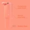 imageHydroJug Sport  Stainless Steel Tumbler with Straw Vacuum Insulated 20oz Leakproof Water Bottle Ergonomic Design Reusable Dishwasher Safe Rubber Base Durable for Gym or Outdoors BlackSummer Peach