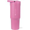 imageHydroJug Sport  Stainless Steel Tumbler with Straw Vacuum Insulated 20oz Leakproof Water Bottle Ergonomic Design Reusable Dishwasher Safe Rubber Base Durable for Gym or Outdoors BlackTaffy
