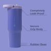 imageHydroJug Sport  Stainless Steel Tumbler with Straw Vacuum Insulated 20oz Leakproof Water Bottle Ergonomic Design Reusable Dishwasher Safe Rubber Base Durable for Gym or Outdoors BlackLime Rickey