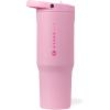 imageHydroJug Sport  Stainless Steel Tumbler with Straw Vacuum Insulated 32oz Leakproof Water Bottle Ergonomic Design Reusable Dishwasher Safe Rubber Base Durable for Gym or Outdoors BlackBlush