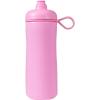 imageHydroJug Squeeze  27oz Water Bottles Sports Water Bottle with Push Cap Quick ampamp Easy Hydration Gym Water Bottles Easy Squeeze Bottle MauveBubblegum