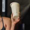 imageHydrojug 20 oz Noiseless Shaker Bottle  100 Leakproof Shaker Cup for Protein Mixes PreWorkout ampamp Supplement Shakes  Durable Easy Clean Design CreamCream