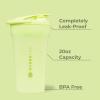 imageHydrojug 20 oz Noiseless Shaker Bottle  100 Leakproof Shaker Cup for Protein Mixes PreWorkout ampamp Supplement Shakes  Durable Easy Clean Design CreamHoneydew