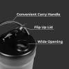 imageHydrojug 20 oz Noiseless Shaker Bottle  100 Leakproof Shaker Cup for Protein Mixes PreWorkout ampamp Supplement Shakes  Durable Easy Clean Design CreamBlack