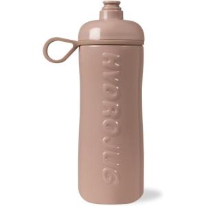 imageHydroJug Squeeze  27oz Water Bottles Sports Water Bottle with Push Cap Quick ampamp Easy Hydration Gym Water Bottles Easy Squeeze Bottle MauveMauve