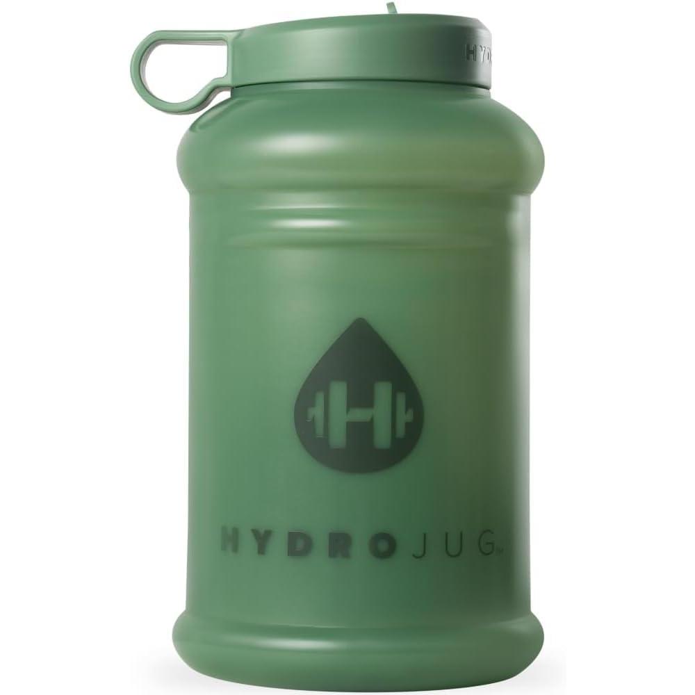 imageHydroJug Half Gallon Water Bottle 73oz  Refillable Reusable Jug With Carry Handle  Leakproof Guarantee  Great For OnTheGo Hydration  Dishwasher Safe BPA Free Light Blue Pro Jug V2Sage