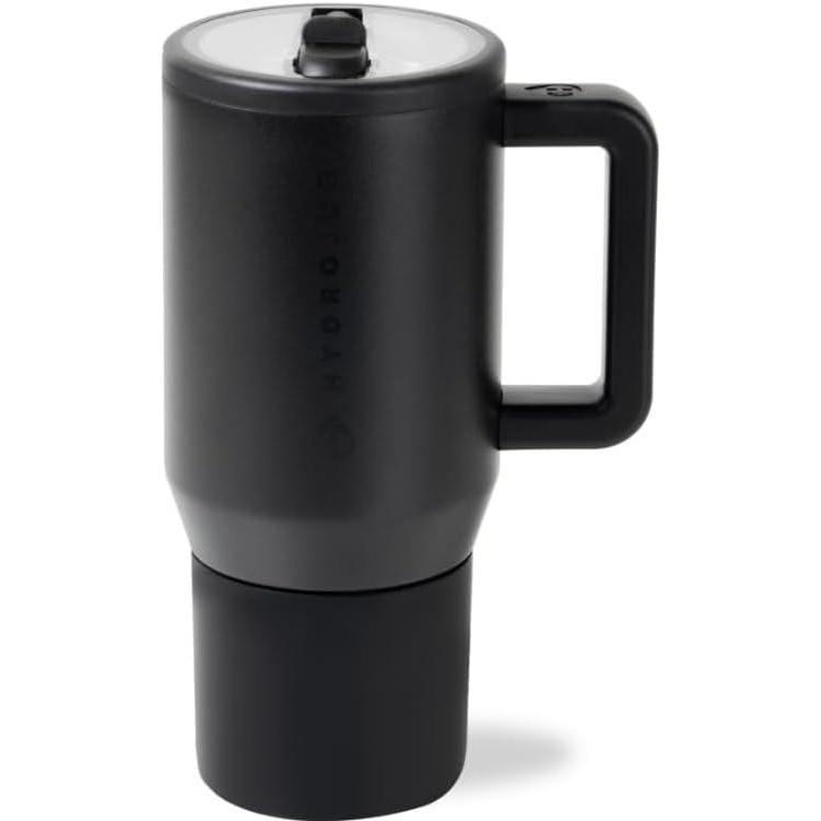 imageHydroJug Kids  20 oz Insulated Kids Water Bottle with Flip Straw ampamp Handle  LeakProof ampamp Durable  Perfect for School Sports Lunch Travel ampamp Camp BowsBlack