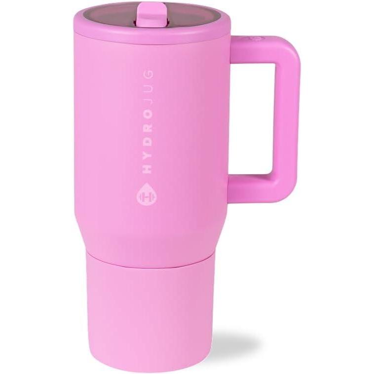 imageHydroJug Kids  20 oz Insulated Kids Water Bottle with Flip Straw ampamp Handle  LeakProof ampamp Durable  Perfect for School Sports Lunch Travel ampamp Camp BowsTaffy