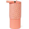 imageHydroJug Kids 14 oz Sport Water Bottle  Stainless Steel Insulated 100 Leakproof With Carry Handle BPAFree  KidFriendly Design  Durable ampamp Dishwasher Safe BowsDaisy Checkers