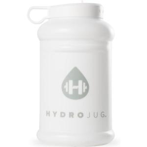 imageHydroJug Half Gallon Water Bottle 73oz  Refillable Reusable Jug With Carry Handle  Leakproof Guarantee  Great For OnTheGo Hydration  Dishwasher Safe BPA Free Light Blue Pro Jug V2White