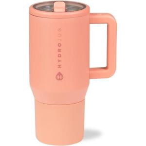 imageHydroJug Kids  20 oz Insulated Kids Water Bottle with Flip Straw ampamp Handle  LeakProof ampamp Durable  Perfect for School Sports Lunch Travel ampamp Camp BowsDahlia