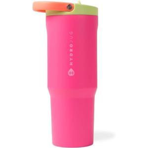 imageHydroJug Sport  Stainless Steel Tumbler with Straw Vacuum Insulated 32oz Leakproof Water Bottle Ergonomic Design Reusable Dishwasher Safe Rubber Base Durable for Gym or Outdoors BlackOrchid