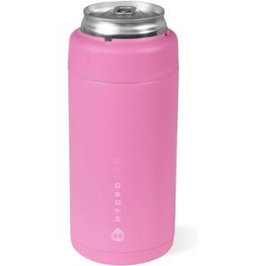imageHydroJug Standard Can Cooler  2in1 Insulated Can Cooler Cup  Stainless Steel Can Holder with NonSlip Rubber Base  ScrewTop Lid  Dishwasher Safe  12oz SageTaffy