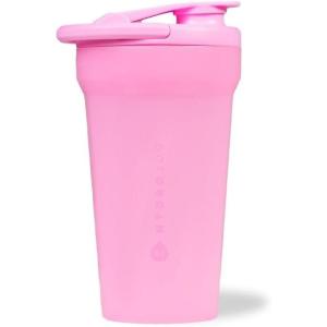 imageHydrojug 20 oz Noiseless Shaker Bottle  100 Leakproof Shaker Cup for Protein Mixes PreWorkout ampamp Supplement Shakes  Durable Easy Clean Design CreamBubblegum