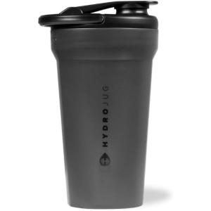 imageHydrojug 20 oz Noiseless Shaker Bottle  100 Leakproof Shaker Cup for Protein Mixes PreWorkout ampamp Supplement Shakes  Durable Easy Clean Design CreamBlack