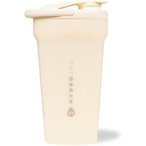 imageHydrojug 20 oz Noiseless Shaker Bottle  100 Leakproof Shaker Cup for Protein Mixes PreWorkout ampamp Supplement Shakes  Durable Easy Clean Design CreamCream