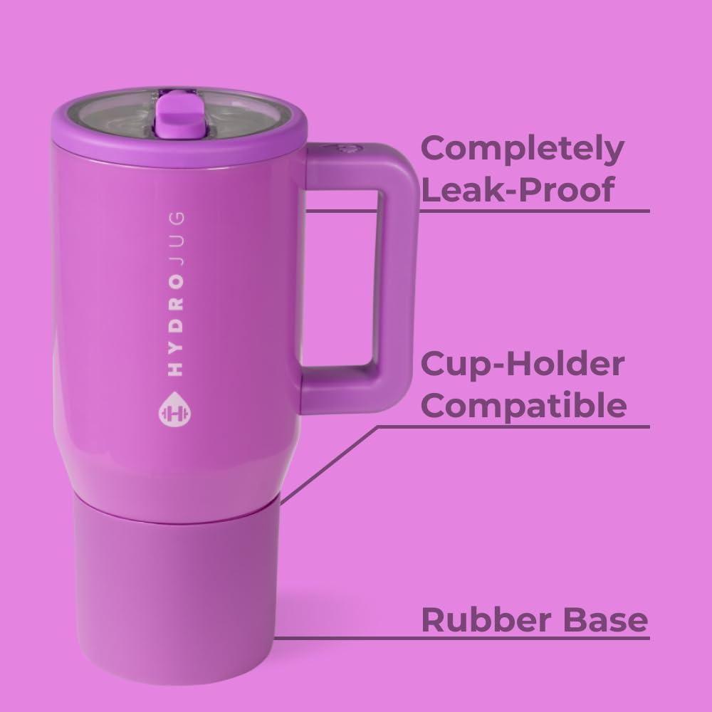 imageHydroJug Kids  20 oz Insulated Kids Water Bottle with Flip Straw ampamp Handle  LeakProof ampamp Durable  Perfect for School Sports Lunch Travel ampamp Camp Alumni RedPulse