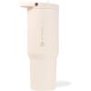 imageHydroJug Sport  Stainless Steel Tumbler with Straw Vacuum Insulated 40oz Leakproof Water Bottle Ergonomic Design Reusable Dishwasher Safe Rubber Base Durable for Gym or Outdoors Alumni RedCream